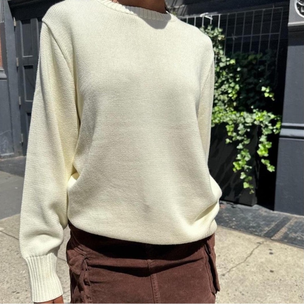 John Galt tan sweater